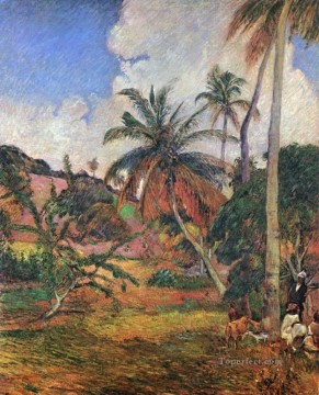 マルティニーク島のヤシの木 ポスト印象派 原始主義 ポール・ゴーギャン Oil Paintings